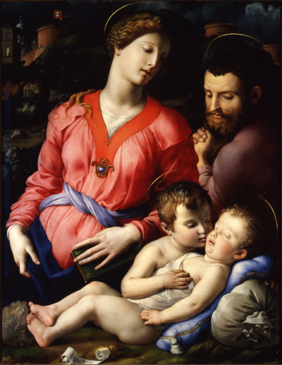 The Panciatichi Holy Family Bronzino